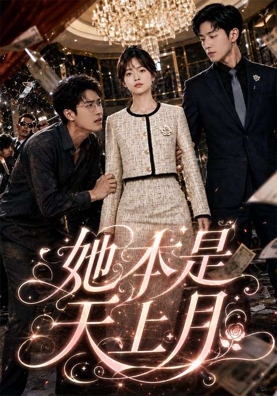 她本是天上月