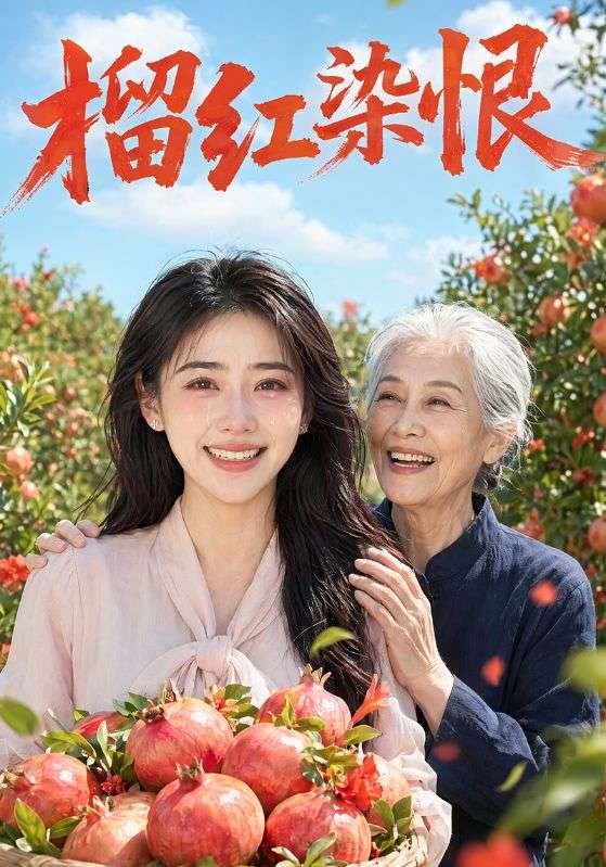 榴紅染恨